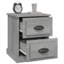 Bedside tables 2 pcs gray plywood 39x39x47.5 cm by vidaXL, Nightstands - Ref: Foro24-816157, Price: 74,63 €, Discount: %