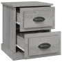 Bedside tables 2 pcs gray plywood 39x39x47.5 cm by vidaXL, Nightstands - Ref: Foro24-816157, Price: 74,63 €, Discount: %