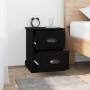 Nachttische 2 Stück schwarzes Sperrholz 39x39x47,5 cm von vidaXL, Nachttische - Ref: Foro24-816147, Preis: 66,93 €, Rabatt: %