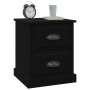 Nachttische 2 Stück schwarzes Sperrholz 39x39x47,5 cm von vidaXL, Nachttische - Ref: Foro24-816147, Preis: 66,93 €, Rabatt: %