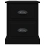Nachttische 2 Stück schwarzes Sperrholz 39x39x47,5 cm von vidaXL, Nachttische - Ref: Foro24-816147, Preis: 66,93 €, Rabatt: %