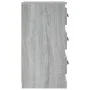 Sonoma gray plywood sideboard 36x35.5x67.5 cm by vidaXL, Sideboards - Ref: Foro24-816222, Price: 72,54 €, Discount: %