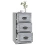Aparador de madera contrachapada gris Sonoma 36x35,5x67,5 cm de vidaXL, Aparadores - Ref: Foro24-816222, Precio: 75,02 €, Des...