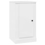 Aparador madera contrachapada blanco brillante 37,5x35,5x67,5cm de vidaXL, Aparadores - Ref: Foro24-816204, Precio: 42,19 €, ...