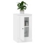 Hochglanzweißes Sperrholz-Sideboard 37,5 x 35,5 x 67,5 cm von vidaXL, Sideboards - Ref: Foro24-816204, Preis: 42,25 €, Rabatt: %