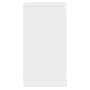 Hochglanzweißes Sperrholz-Sideboard 37,5 x 35,5 x 67,5 cm von vidaXL, Sideboards - Ref: Foro24-816204, Preis: 42,25 €, Rabatt: %