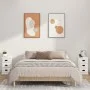 Nachttisch aus glänzend weißem Sperrholz, 39 x 39 x 67 cm von vidaXL, Nachttische - Ref: Foro24-816162, Preis: 63,30 €, Rabat...