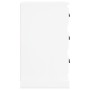 Glossy white plywood nightstand 39x39x67 cm by vidaXL, Nightstands - Ref: Foro24-816162, Price: 65,84 €, Discount: %