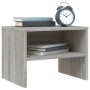 Mesitas de noche 2 uds contrachapada gris Sonoma 40x30x30 cm de vidaXL, Mesitas de noche - Ref: Foro24-815240, Precio: 35,62 ...