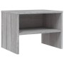 Mesitas de noche 2 uds contrachapada gris Sonoma 40x30x30 cm de vidaXL, Mesitas de noche - Ref: Foro24-815240, Precio: 35,62 ...