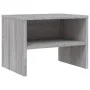 Mesitas de noche 2 uds contrachapada gris Sonoma 40x30x30 cm de vidaXL, Mesitas de noche - Ref: Foro24-815240, Precio: 35,36 ...