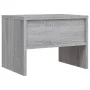 Mesitas de noche 2 uds contrachapada gris Sonoma 40x30x30 cm de vidaXL, Mesitas de noche - Ref: Foro24-815240, Precio: 35,36 ...
