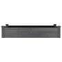 Flowerbed planter lined with solid gray fir wood 120x60x25 cm by vidaXL, Pots and planters - Ref: Foro24-364291, Price: 67,70...