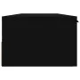 Armario de pared madera contrachapada negro 102x30x20 cm de vidaXL, Estantes y estanterías - Ref: Foro24-811404, Precio: 89,8...