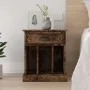 Nachttisch aus geräucherter Eiche, 43 x 36 x 50 cm von vidaXL, Nachttische - Ref: Foro24-816354, Preis: 43,37 €, Rabatt: %