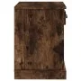 Nachttisch aus geräucherter Eiche, 43 x 36 x 50 cm von vidaXL, Nachttische - Ref: Foro24-816354, Preis: 43,37 €, Rabatt: %