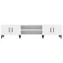 Weißer TV-Schrank aus Sperrholz, 180 x 31,5 x 40 cm von vidaXL, TV-Möbel - Ref: Foro24-816264, Preis: 99,49 €, Rabatt: %