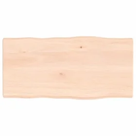 Massivholztischplatte mit Naturkante 80x40x(2-4) cm von vidaXL, Tischplatten - Ref: Foro24-363873, Preis: 53,75 €, Rabatt: %
