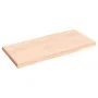 Solid wood table top natural edge 80x40x(2-4) cm by vidaXL, Table tops - Ref: Foro24-363873, Price: 53,75 €, Discount: %