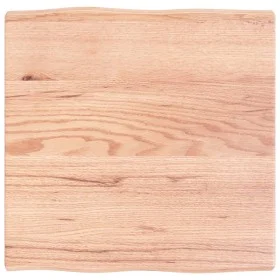 Treated wood table top with natural brown edge 60x60x(2-4) cm by vidaXL, Table tops - Ref: Foro24-363936, Price: 64,72 €, Dis...