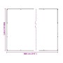 Funda para plantas con ojales 3x8 m Polietileno