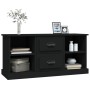 Schwarzer TV-Schrank aus Sperrholz, 99,5 x 35,5 x 48 cm von vidaXL, TV-Möbel - Ref: Foro24-816273, Preis: 82,04 €, Rabatt: %
