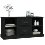 Schwarzer TV-Schrank aus Sperrholz, 99,5 x 35,5 x 48 cm von vidaXL, TV-Möbel - Ref: Foro24-816273, Preis: 80,92 €, Rabatt: %