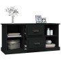 Schwarzer TV-Schrank aus Sperrholz, 99,5 x 35,5 x 48 cm von vidaXL, TV-Möbel - Ref: Foro24-816273, Preis: 82,04 €, Rabatt: %