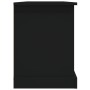 Schwarzer TV-Schrank aus Sperrholz, 99,5 x 35,5 x 48 cm von vidaXL, TV-Möbel - Ref: Foro24-816273, Preis: 82,04 €, Rabatt: %