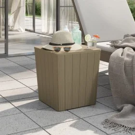 Gartentisch mit abnehmbarer Platte aus hellbraunem Polypropylen von vidaXL, Gartentische - Ref: Foro24-364153, Preis: 60,86 €...