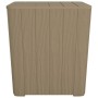 Garden table with removable light brown polypropylene top by vidaXL, Garden tables - Ref: Foro24-364153, Price: 61,82 €, Disc...