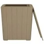 Garden table with removable light brown polypropylene top by vidaXL, Garden tables - Ref: Foro24-364153, Price: 60,86 €, Disc...
