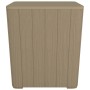Garden table with removable light brown polypropylene top by vidaXL, Garden tables - Ref: Foro24-364153, Price: 61,82 €, Disc...