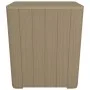 Garden table with removable light brown polypropylene top by vidaXL, Garden tables - Ref: Foro24-364153, Price: 60,86 €, Disc...