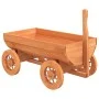 Decorative cart solid fir wood 70x43x54 cm by vidaXL, Wheelbarrows - Ref: Foro24-364227, Price: 65,62 €, Discount: %