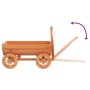 Dekowagen aus massivem Tannenholz 70x43x54 cm von vidaXL, Schubkarren - Ref: Foro24-364227, Preis: 60,67 €, Rabatt: %