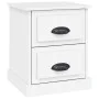 Mesita de noche madera contrachapada blanco 39x39x47,5 cm de vidaXL, Mesitas de noche - Ref: Foro24-816144, Precio: 44,70 €, ...