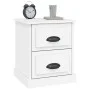 Mesita de noche madera contrachapada blanco 39x39x47,5 cm de vidaXL, Mesitas de noche - Ref: Foro24-816144, Precio: 44,70 €, ...