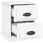 Mesita de noche madera contrachapada blanco 39x39x47,5 cm de vidaXL, Mesitas de noche - Ref: Foro24-816144, Precio: 44,70 €, ...