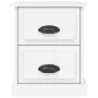 Mesita de noche madera contrachapada blanco 39x39x47,5 cm de vidaXL, Mesitas de noche - Ref: Foro24-816144, Precio: 44,70 €, ...