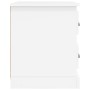 Nachttisch aus Sperrholz weiß 39x39x47,5 cm von vidaXL, Nachttische - Ref: Foro24-816144, Preis: 45,24 €, Rabatt: %