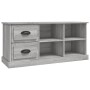 TV-Schrank aus grauem Sonoma-Sperrholz, 102 x 35,5 x 47,5 cm von vidaXL, TV-Möbel - Ref: Foro24-816182, Preis: 67,37 €, Rabat...
