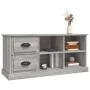 TV-Schrank aus grauem Sonoma-Sperrholz, 102 x 35,5 x 47,5 cm von vidaXL, TV-Möbel - Ref: Foro24-816182, Preis: 66,65 €, Rabat...