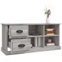 TV-Schrank aus grauem Sonoma-Sperrholz, 102 x 35,5 x 47,5 cm von vidaXL, TV-Möbel - Ref: Foro24-816182, Preis: 66,65 €, Rabat...