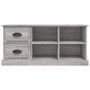 TV-Schrank aus grauem Sonoma-Sperrholz, 102 x 35,5 x 47,5 cm von vidaXL, TV-Möbel - Ref: Foro24-816182, Preis: 67,37 €, Rabat...
