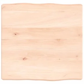 Solid wood table top natural edge 40x40x(2-6) cm by vidaXL, Table tops - Ref: Foro24-363862, Price: 32,00 €, Discount: %