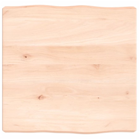 Massivholztischplatte mit natürlicher Kante 40x40x(2-6) cm von vidaXL, Tischplatten - Ref: Foro24-363862, Preis: 32,40 €, Rab...