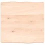 Massivholztischplatte mit natürlicher Kante 40x40x(2-6) cm von vidaXL, Tischplatten - Ref: Foro24-363862, Preis: 32,00 €, Rab...