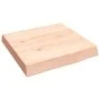 Solid wood table top natural edge 40x40x(2-6) cm by vidaXL, Table tops - Ref: Foro24-363862, Price: 32,00 €, Discount: %