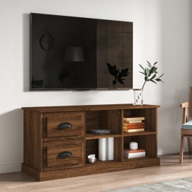 Mueble de TV madera contrachapada marrón roble 102x35,5x47,5 cm de vidaXL, Muebles TV - Ref: Foro24-816183, Precio: 81,83 €, ...